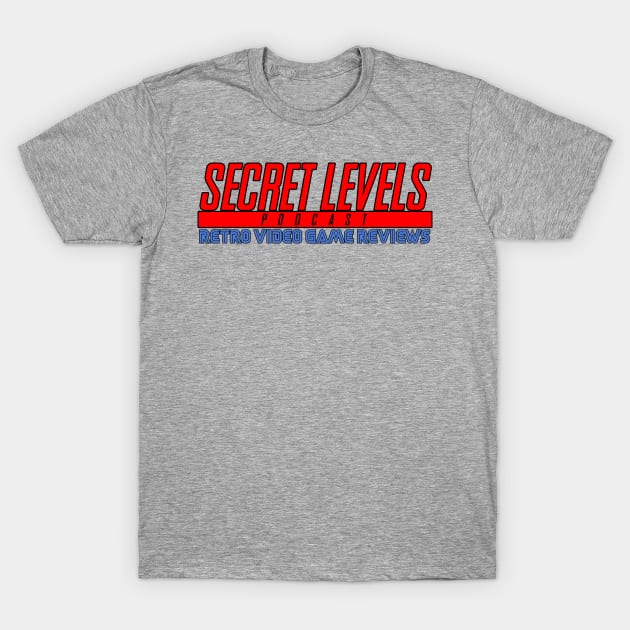 Secret Levels Podcast Retro Vide Game Reviews T-Shirt by SecretLevels